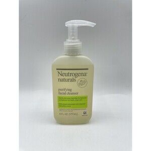 Neutrogena Naturals Purifying Daily Facial Cleanser Face Wash 6 oz Rare Bs271